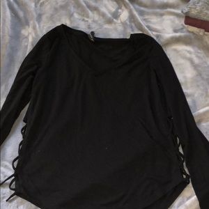 Black long sleeve shirt